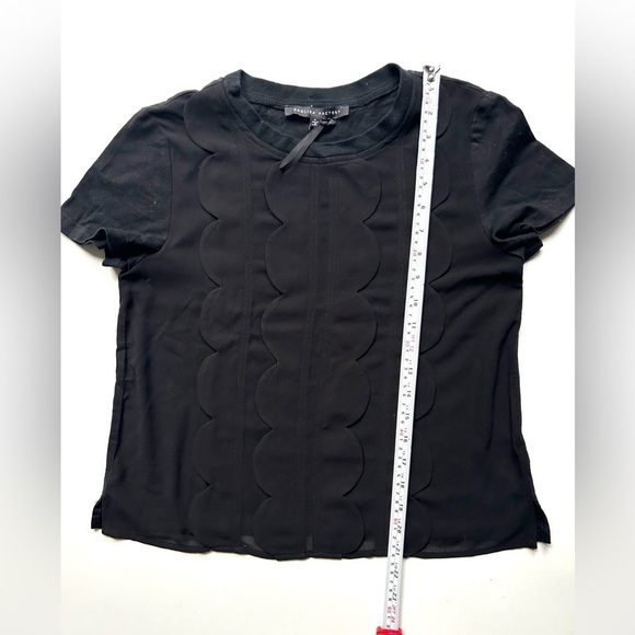 English factory black top tshirt - Picture 2 of 5